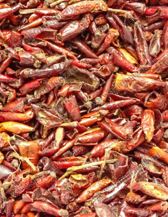 Csipkebogyó hús szárított